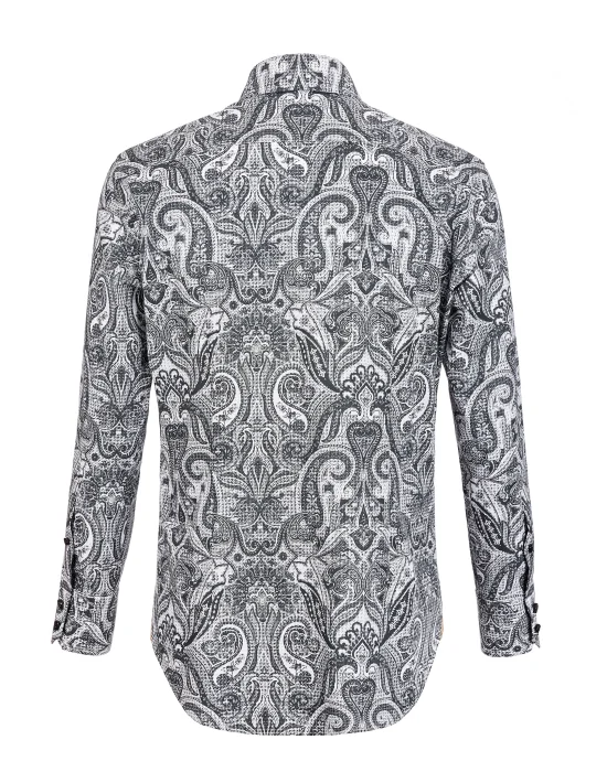 Shirt Silver Cut LS "Damian"