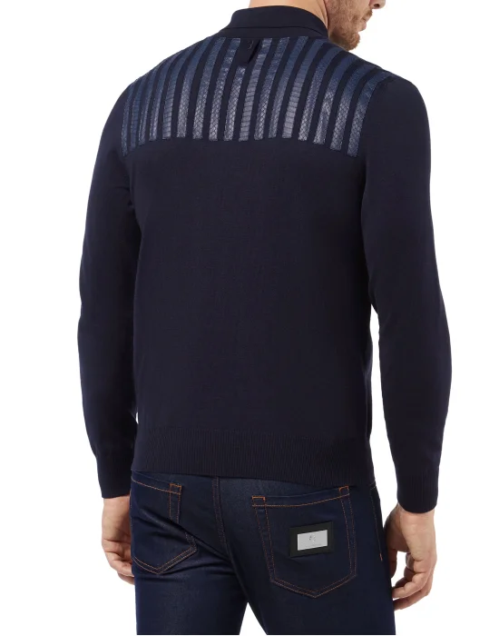 Pullover Polo-Neck LS Luxury