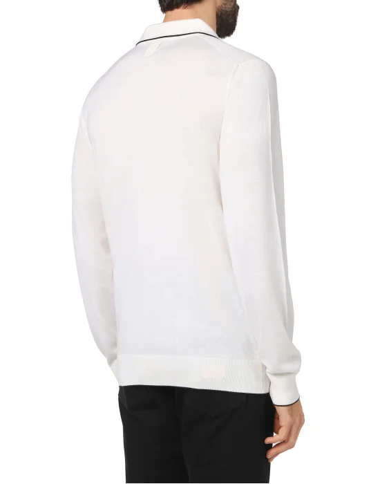 Pullover Polo-Neck LS Crest