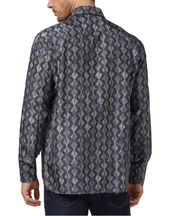 Shirt Silver Cut LS Milano/Watch Geometric