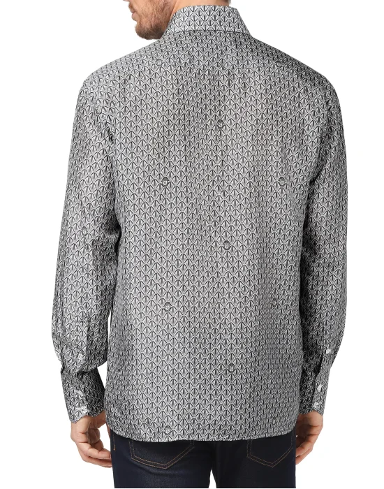 Shirt Gold Cut LS Flavio/Watch Flowers