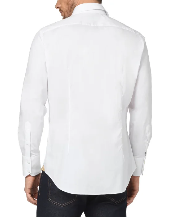 Shirt Silver Cut LS Milano/Watch Crest