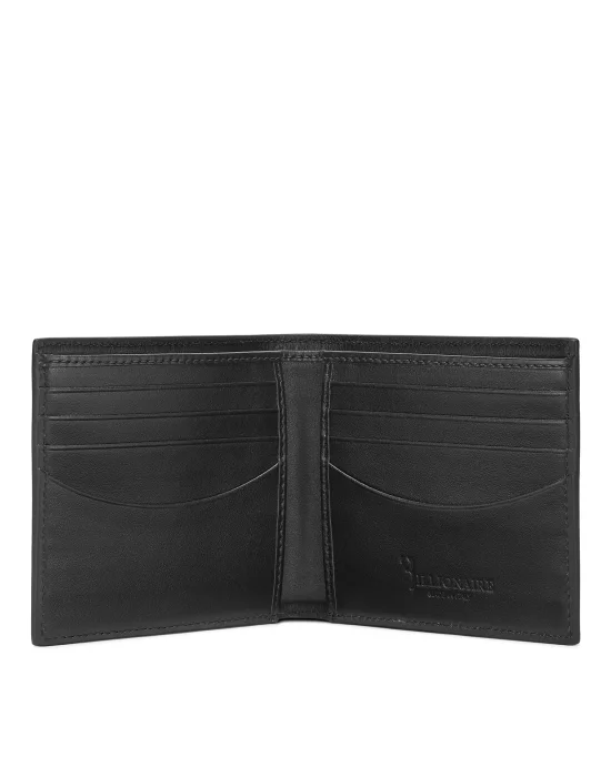 Leather French wallet Istitutional
