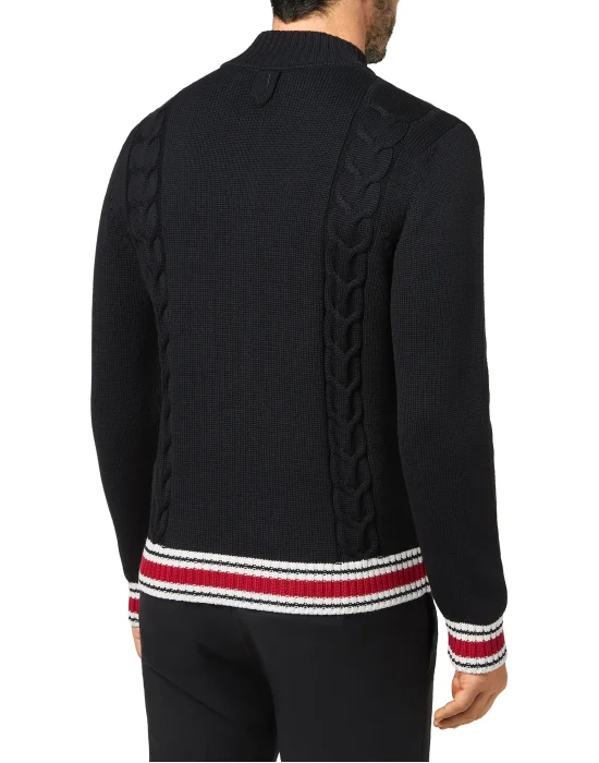 Merino wool Pullover full zip
