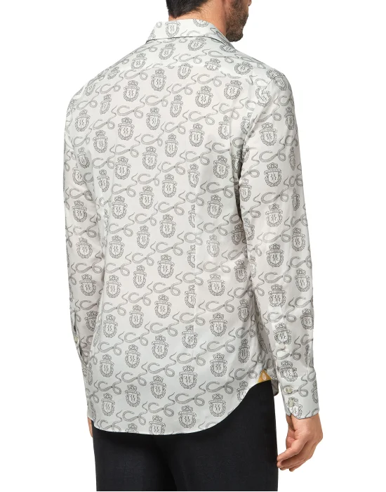 Shirt Silver Cut LS Snake