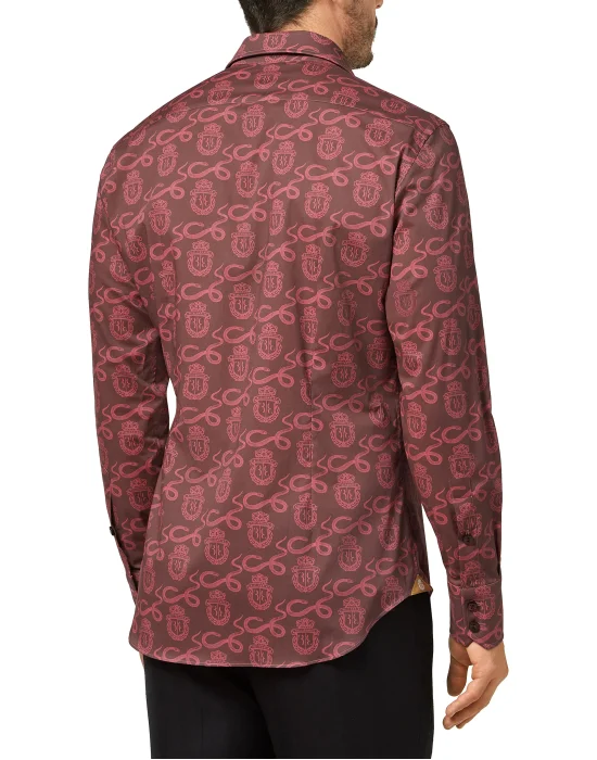 Shirt Silver Cut LS Snake