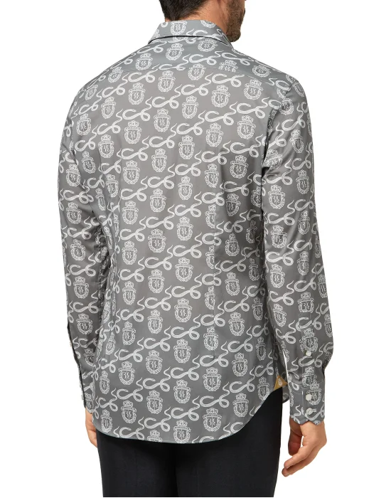 Shirt Silver Cut LS Snake