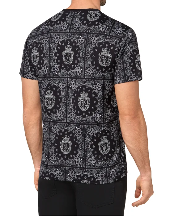 T-shirt Round Neck SS Geometric