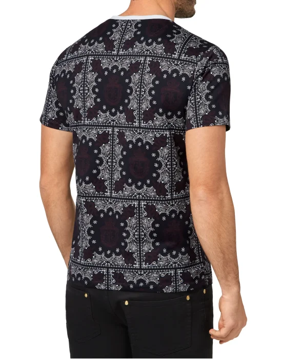 T-shirt Round Neck SS Geometric