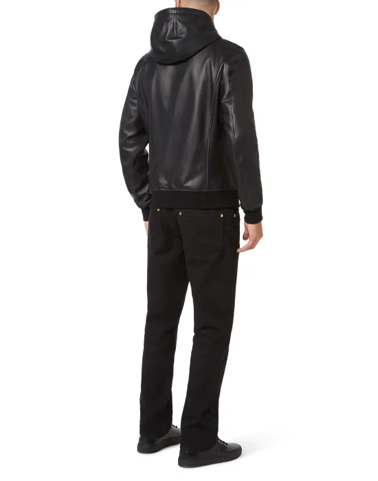 Leather Bomber