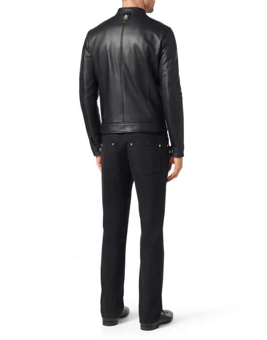 Leather Moto Jacket