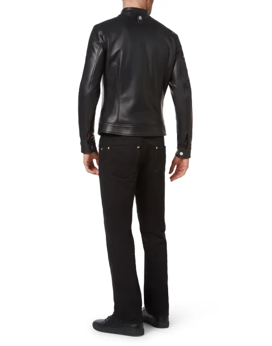 Leather Moto Jacket