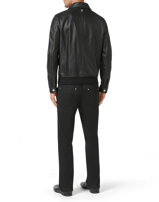 Leather Bomber