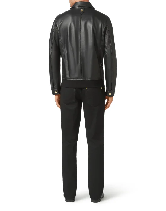 Leather Bomber