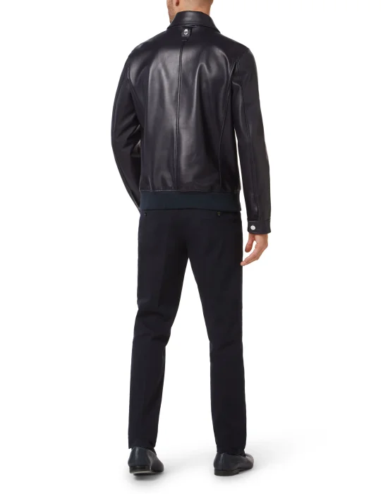Leather Bomber