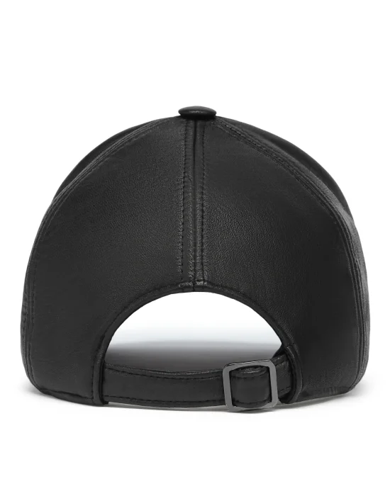 Leather Baseball Cap